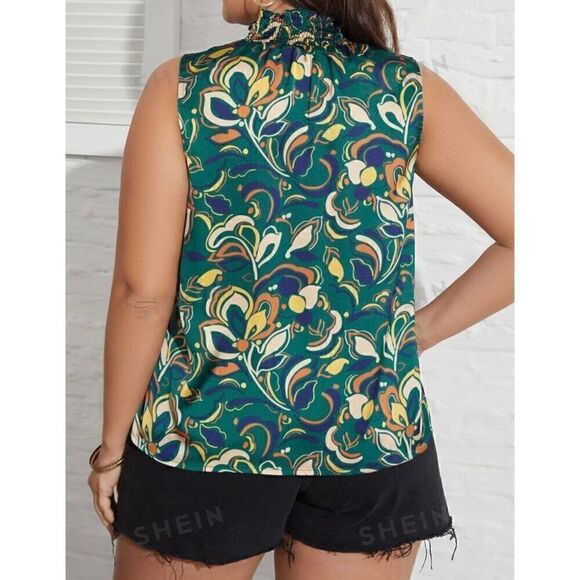 SHEIN Sleeveless Blouse   Size S   EUC - Picture 4 of 4